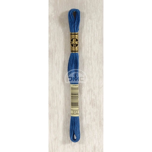 [117MC-0312] DMC Mouliné splijtzijde 8m - 0312