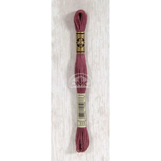 [117MC-0315] DMC Mouliné splijtzijde 8m - 0315