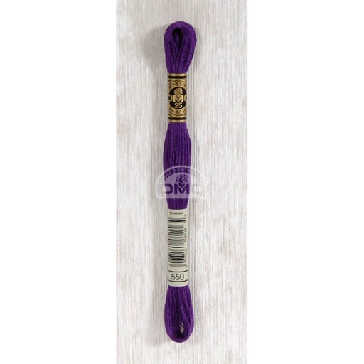[117MC-0550] DMC Mouliné splijtzijde 8m - 0550