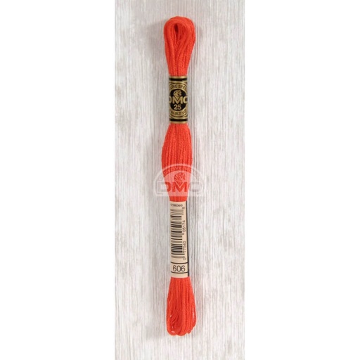 [117MC-0606] DMC Mouliné splijtzijde 8m - 0606