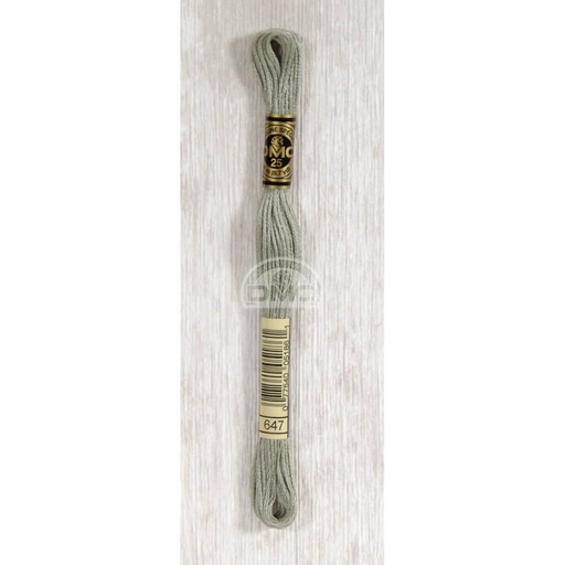 [117MC-0647] DMC Mouliné splijtzijde 8m - 0647