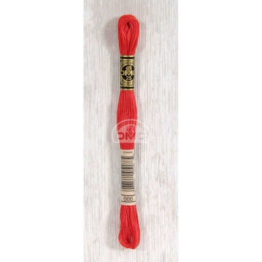 [117MC-0666] DMC Mouliné splijtzijde 8m - 0666