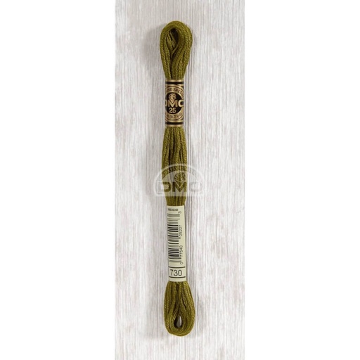 [117MC-0730] DMC Mouliné splijtzijde 8m - 0730