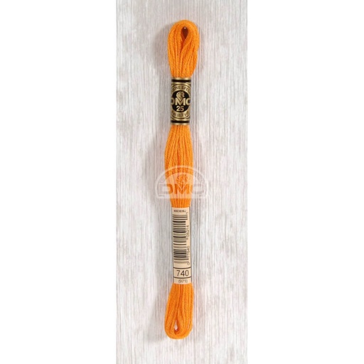[117MC-0740] DMC Mouliné splijtzijde 8m - 0740