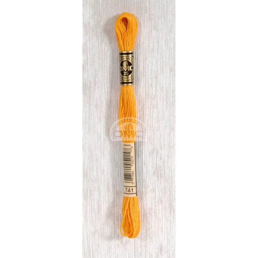 [117MC-0741] DMC Mouliné splijtzijde 8m - 0741