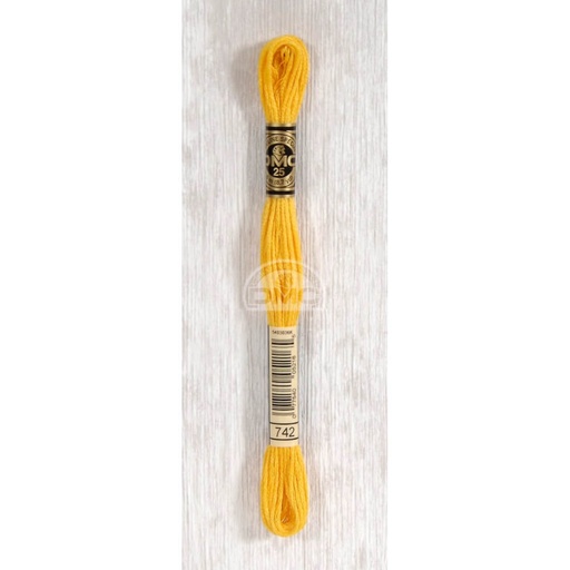 [117MC-0742] DMC Mouliné splijtzijde 8m - 0742