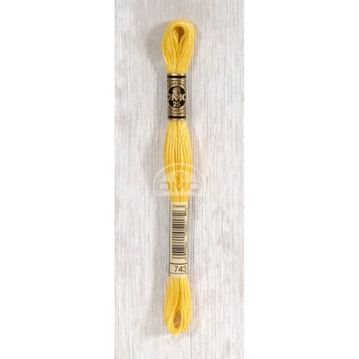 [117MC-0743] DMC Mouliné splijtzijde 8m - 0743