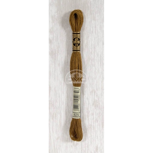 [117MC-0829] DMC Mouliné splijtzijde 8m - 0829