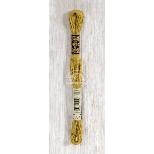 [117MC-0833] DMC Mouliné splijtzijde 8m - 0833