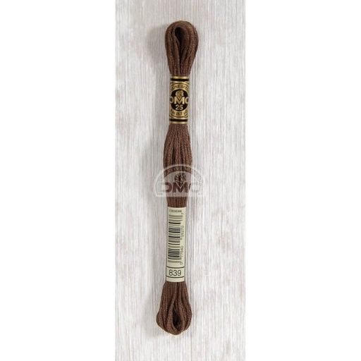[117MC-0839] DMC Mouliné splijtzijde 8m - 0839