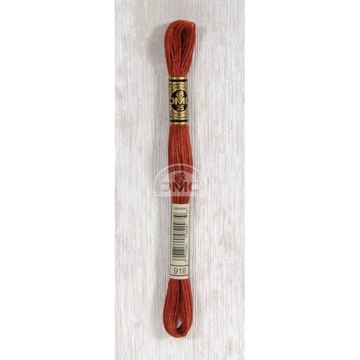 [117MC-0918] DMC Mouliné splijtzijde 8m - 0918