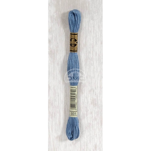 [117MC-0931] DMC Mouliné splijtzijde 8m - 0931