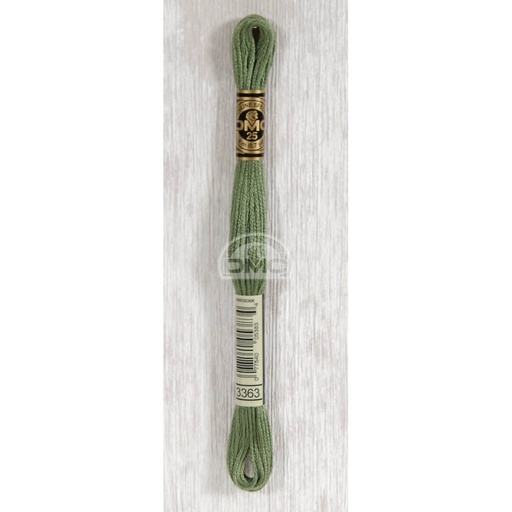 [117MC-3363] DMC Mouliné splijtzijde 8m - 3363