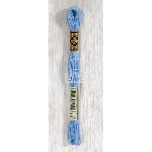 [117MC-3755] DMC Mouliné splijtzijde 8m - 3755