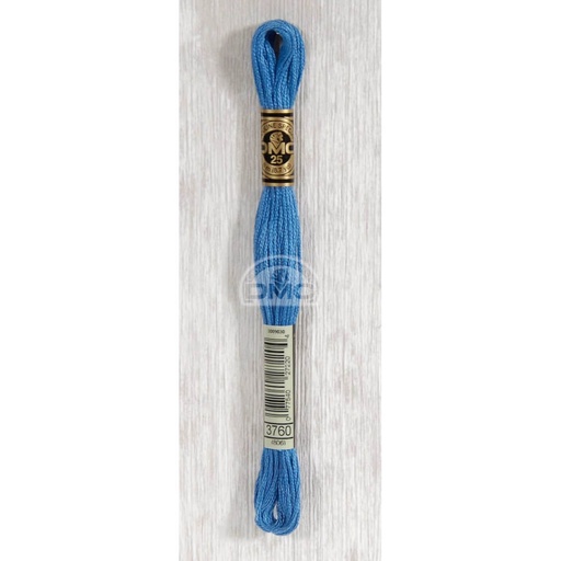 [117MC-3760] DMC Mouliné splijtzijde 8m - 3760