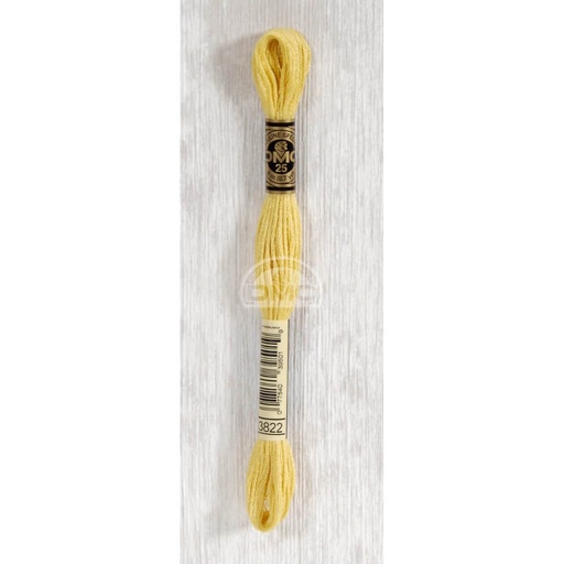[117MC-3822] DMC Mouliné splijtzijde 8m - 3822