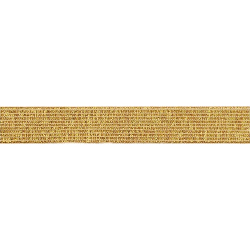 [97813-1-GO1] Ceintuurelastiek 25mm - goud1