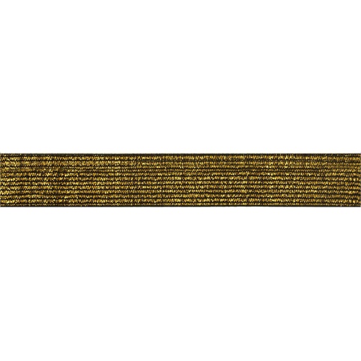 [97813-1-GO2] Ceintuurelastiek 25mm - goud2