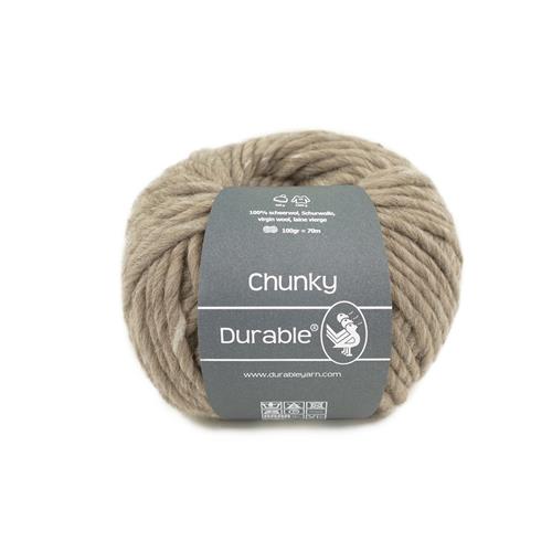 Chunky Wool 340 Taupe