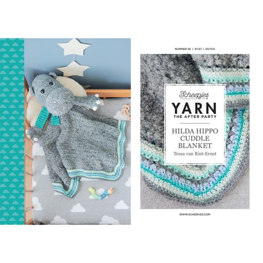 [YTAP55-20NL] Scheepjes YARN The After Party nr.55 Hilda Hippo NL